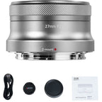 AstrHori 27mm f/2,8 II Nikon Z (APS-C) Autoenfoque plata