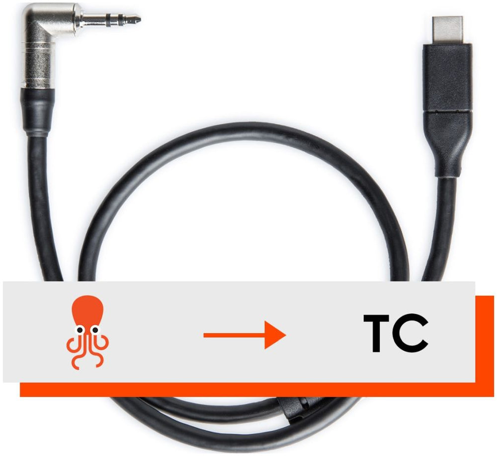 Tentacle Sync Cable de código de tiempo a USB-C (A20-Mini / A20-TX)