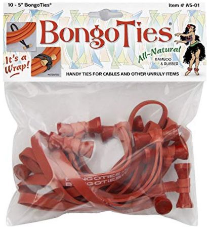 Bongo Ties All-Rojo 10pcs