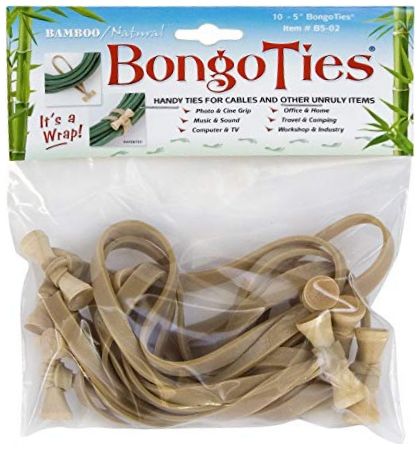 Bongo Ties Color Natural 10uds.