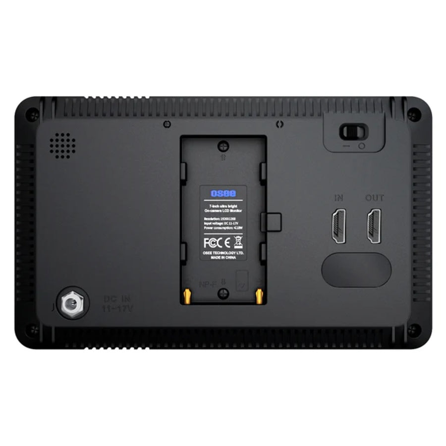 Osee T7 7" 4K-HDMI Kit de monitor para cámara - 3000 nits