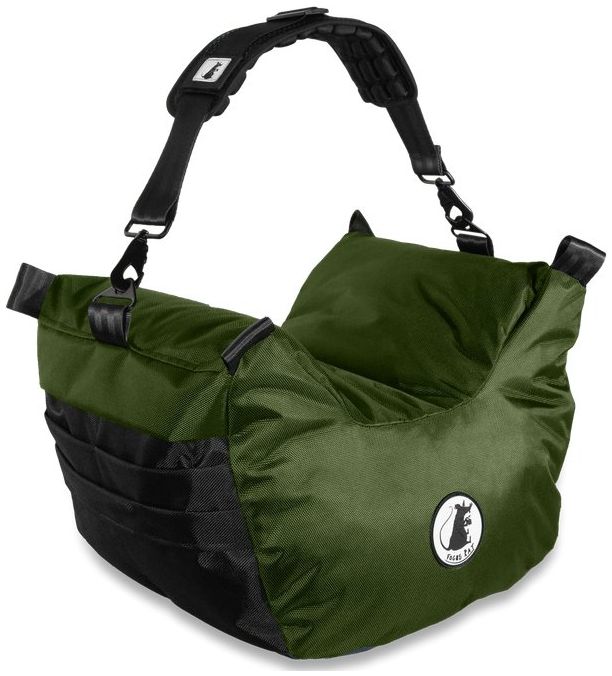 Focus Rat Bolsa - Grande Profesional V4 - Verde marino (Relleno de espuma con memoria)