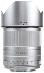 Viltrox AF 33mm f/1.4 AF Fujifilm X-montura plata