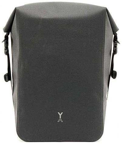 NYA-EVO Fjord Bike 28 Waterproof Roll Top Pannier 28L, Graphite Black