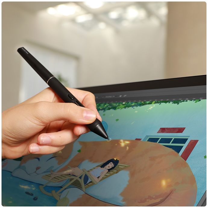 Huion Kamvas 16 Gen 3 mit Ständer
