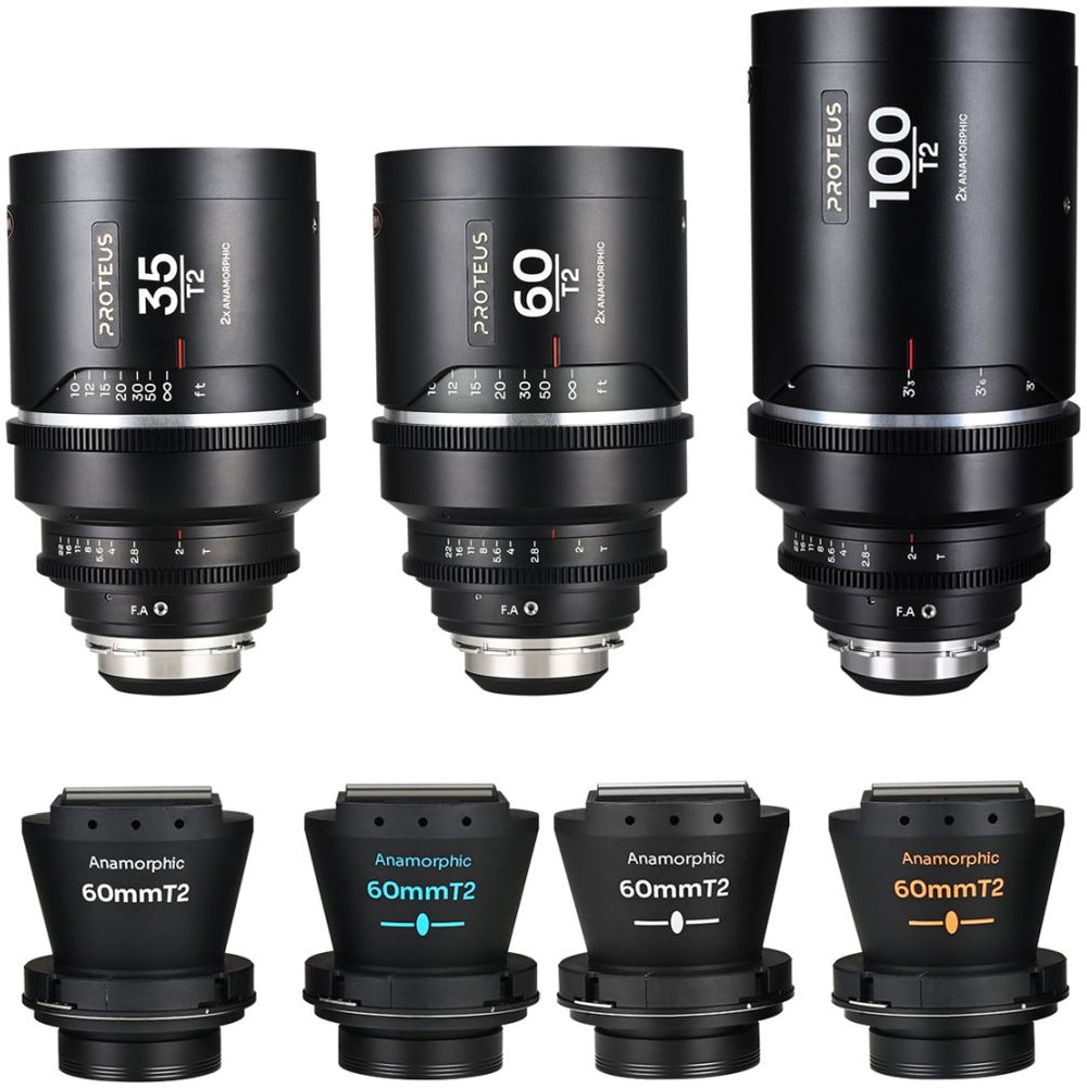 Laowa Proteus Flex 2X Anam. (35mm, 60mm, 100mm) - Arri PL+EF