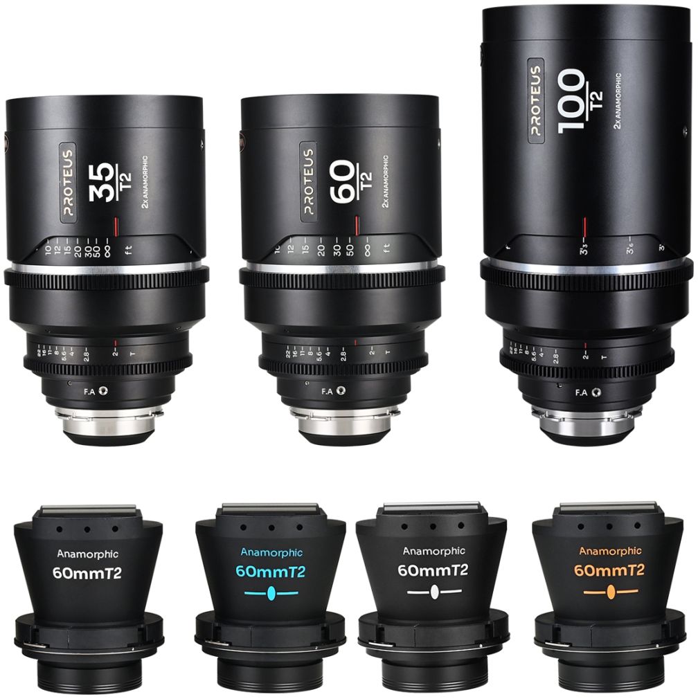 Laowa Proteus Flex 2X Anam. (35mm, 60mm, 100mm) - Arri PL+EF