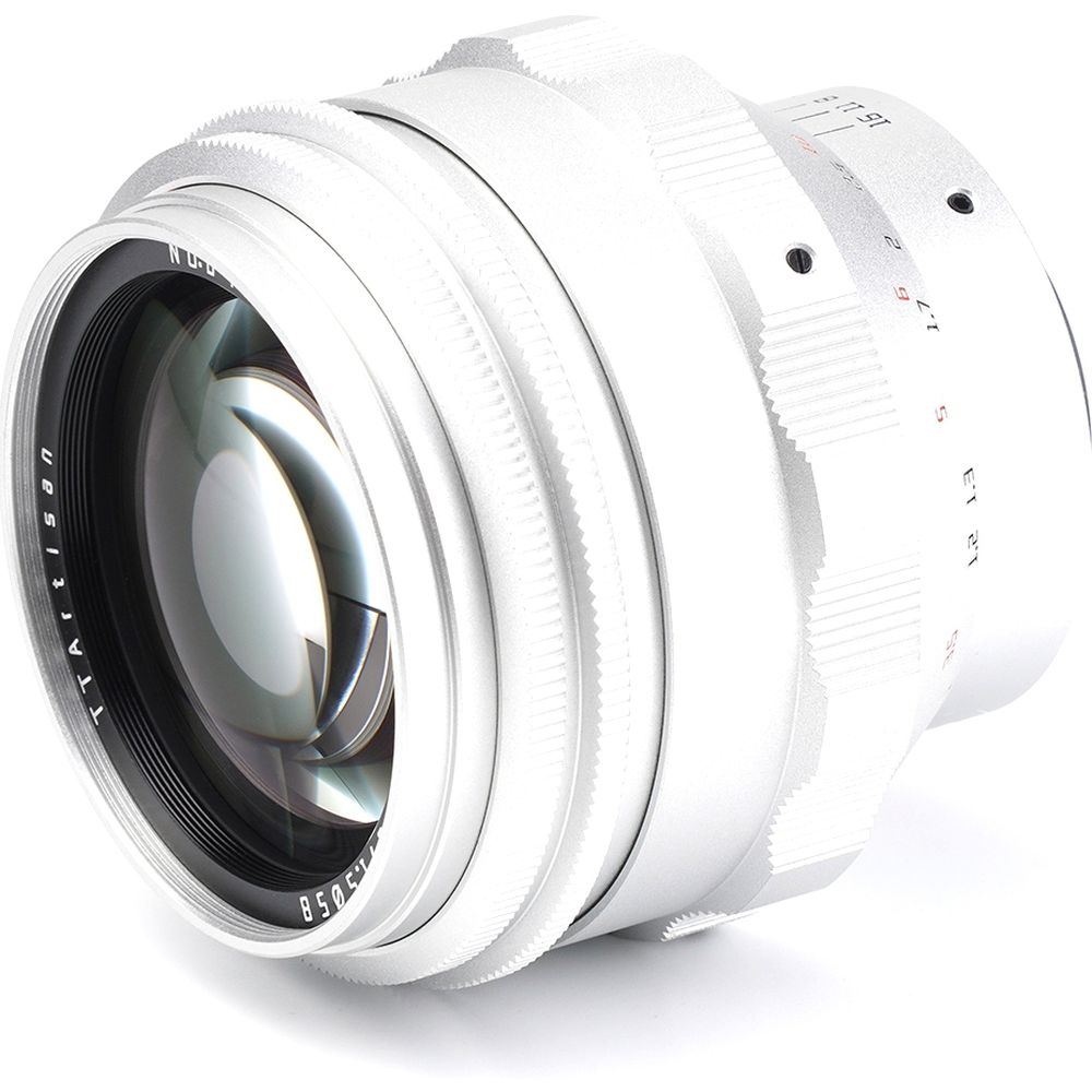 TTARTISAN 75mm f/1.5 pour M42 (Full Cadre), Argent