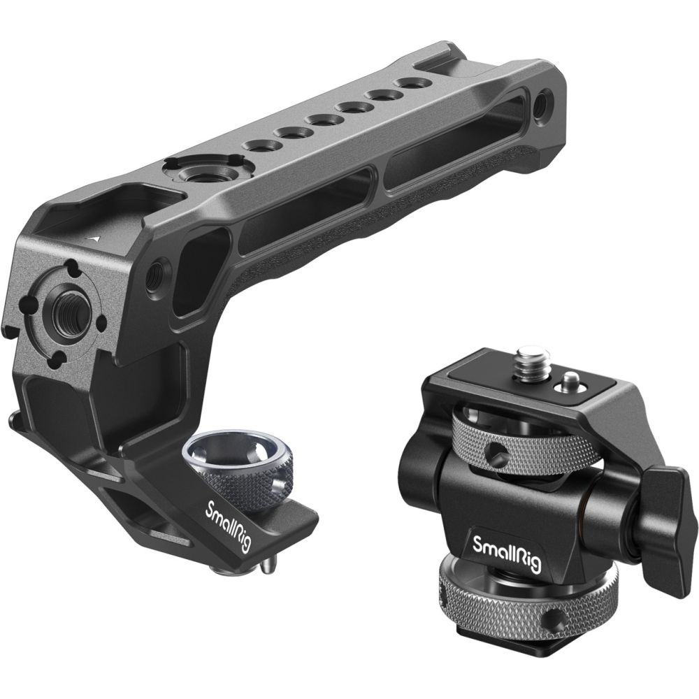 SmallRig 5322 Asa superior con kit de soporte para monitor (compatible con zapata fría)