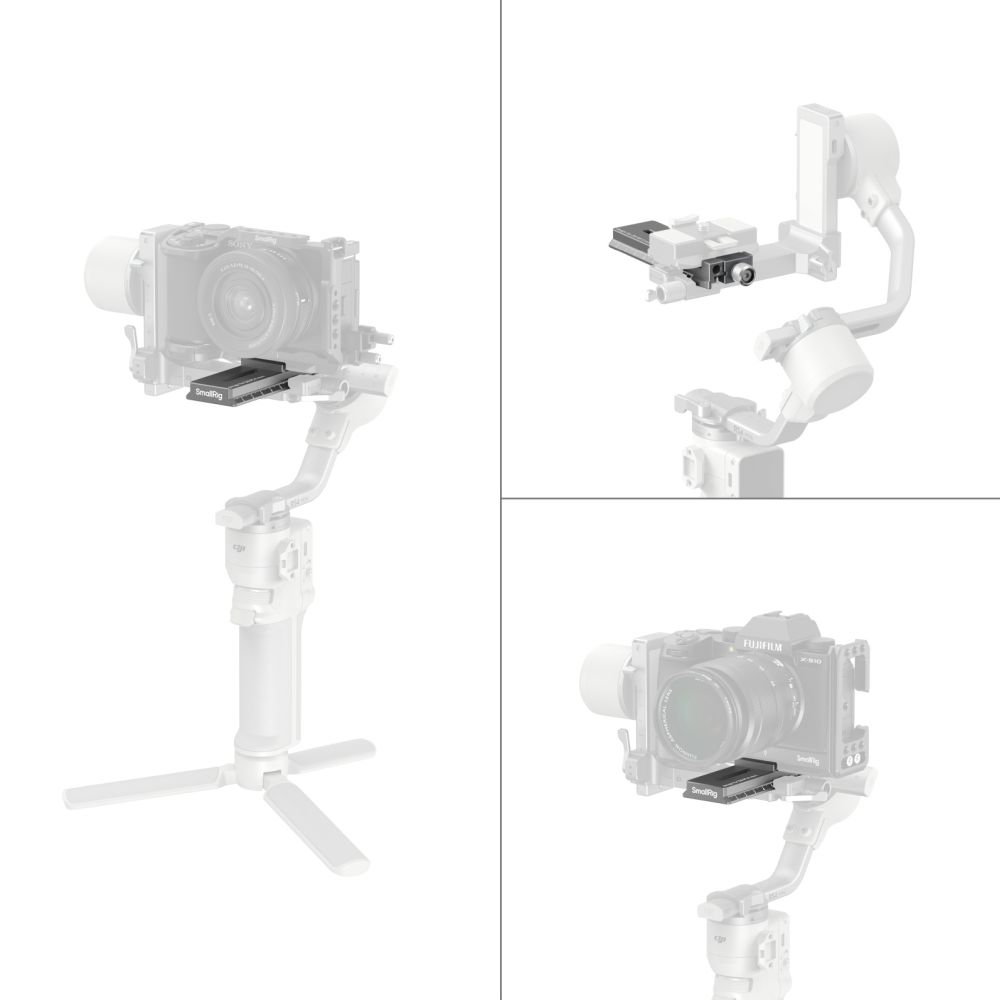 SmallRig 5336 Quick Release Plate voor DJI RS 4 Mini