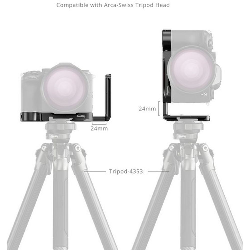 SmallRig 5188 L-Shape Mount Plate voor Sony A1 II / A9 III