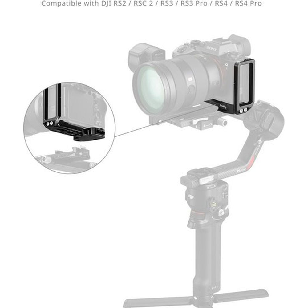 SmallRig 5188 L-Shape Mount Plate voor Sony A1 II / A9 III