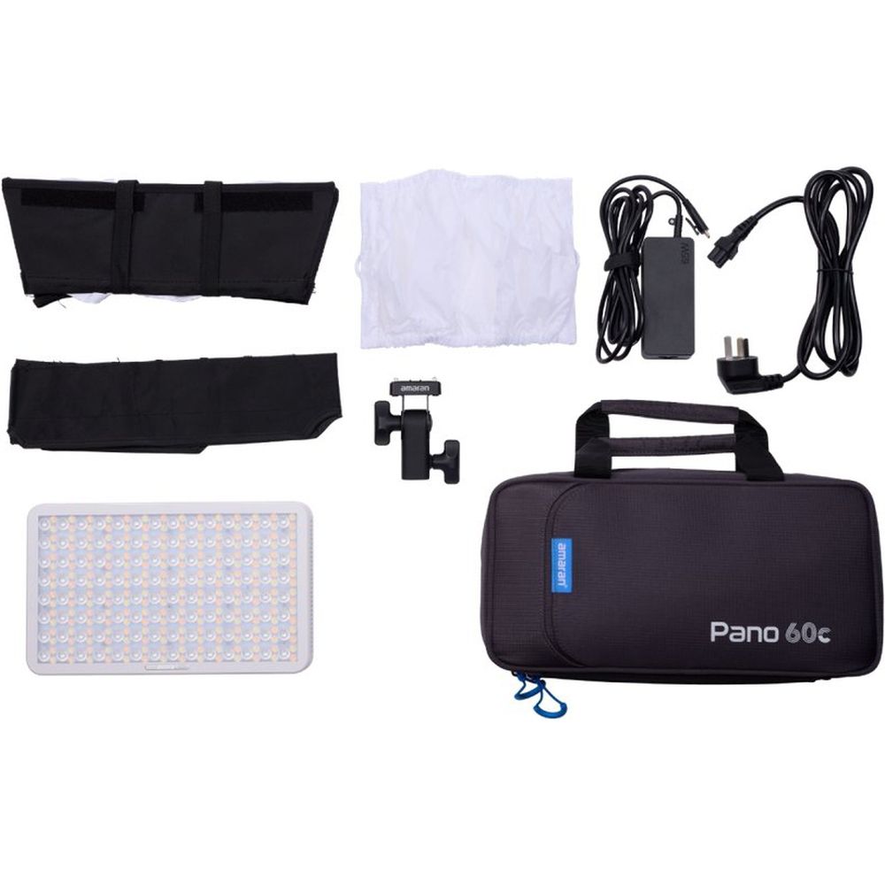 Amaran Pano 60c Kit, Carbón vegetal (versión UE)