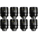 DZOFilm Arles 14/21/25/35/50/75/100/135mm FF/VV Prime Cine Lens PL mount (meter)