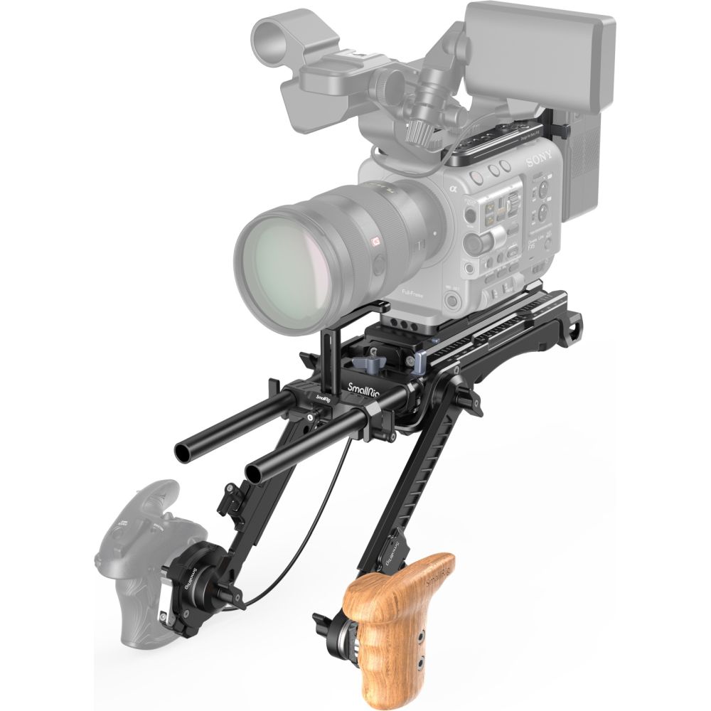 SmallRig 4125B Kit de rig de hombro para Sony FX6