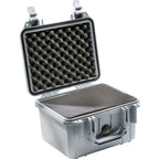 Peli 1300 Foam silver