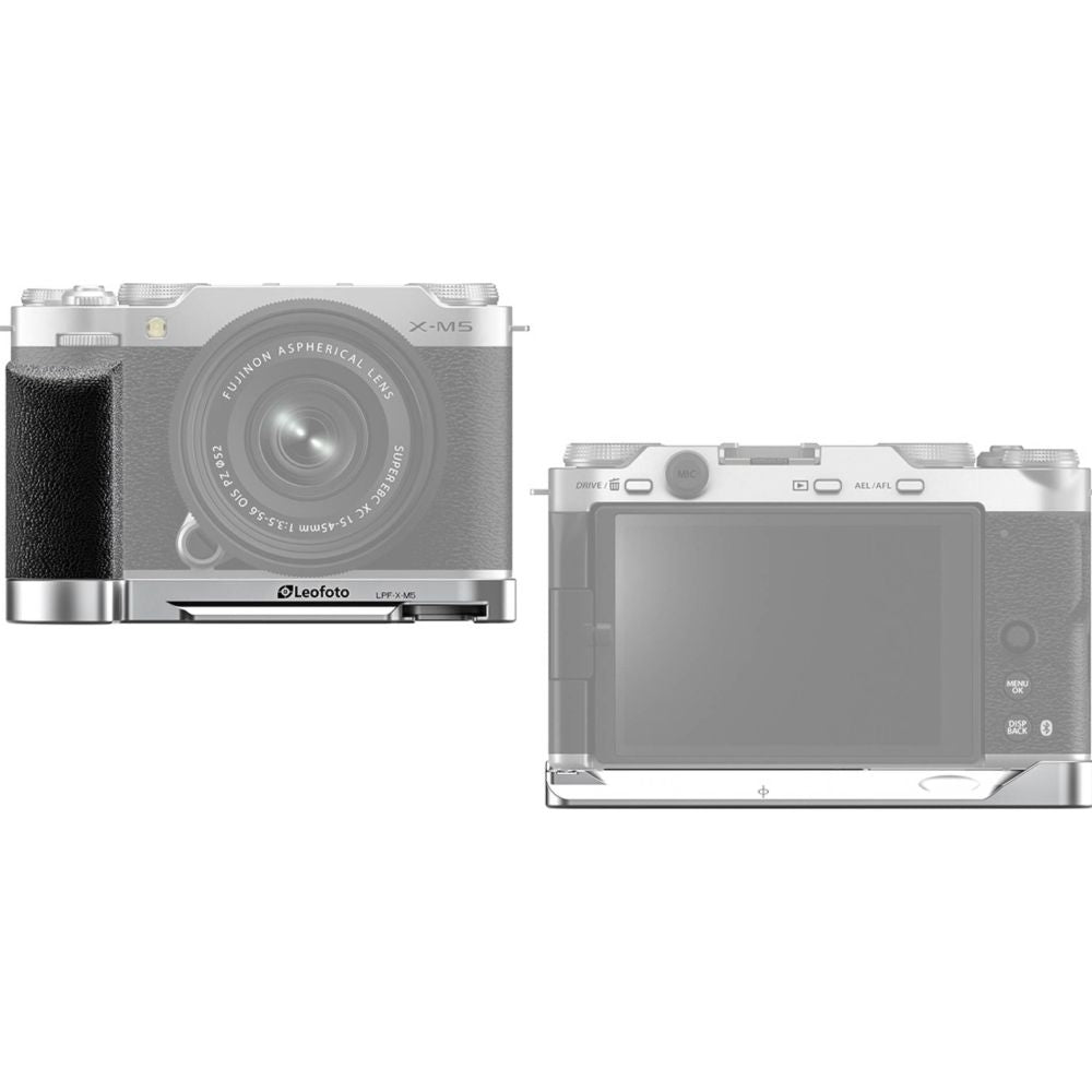 Leofoto Placa L para Fujifilm X-M5 plata
