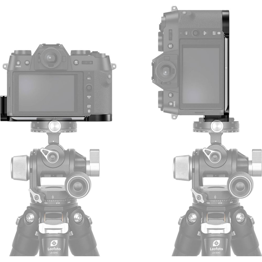 Leofoto L-plaat para Fujifilm X-T50 negro