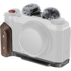 SmallRig 5260 L-Shape Mount Plate met Wooden Handle voor Fujifilm X-M5, black