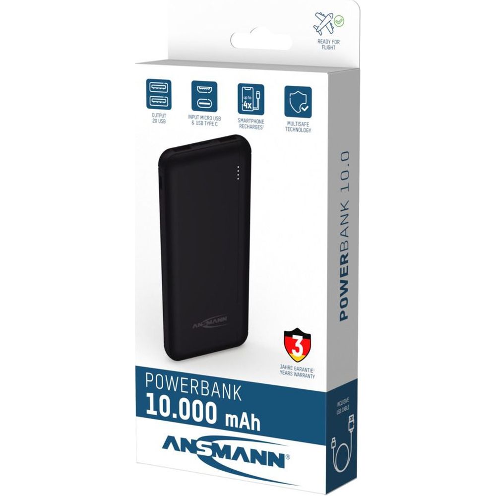Ansmann PB212 Powerbank 10.000 mAh
