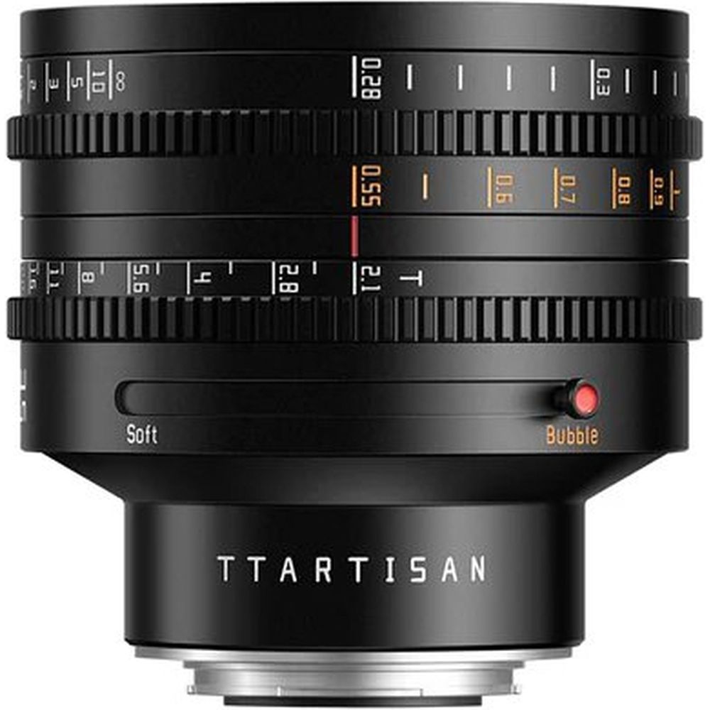 TTArtisan 35mm T2.1 Montura Fuji X Negro