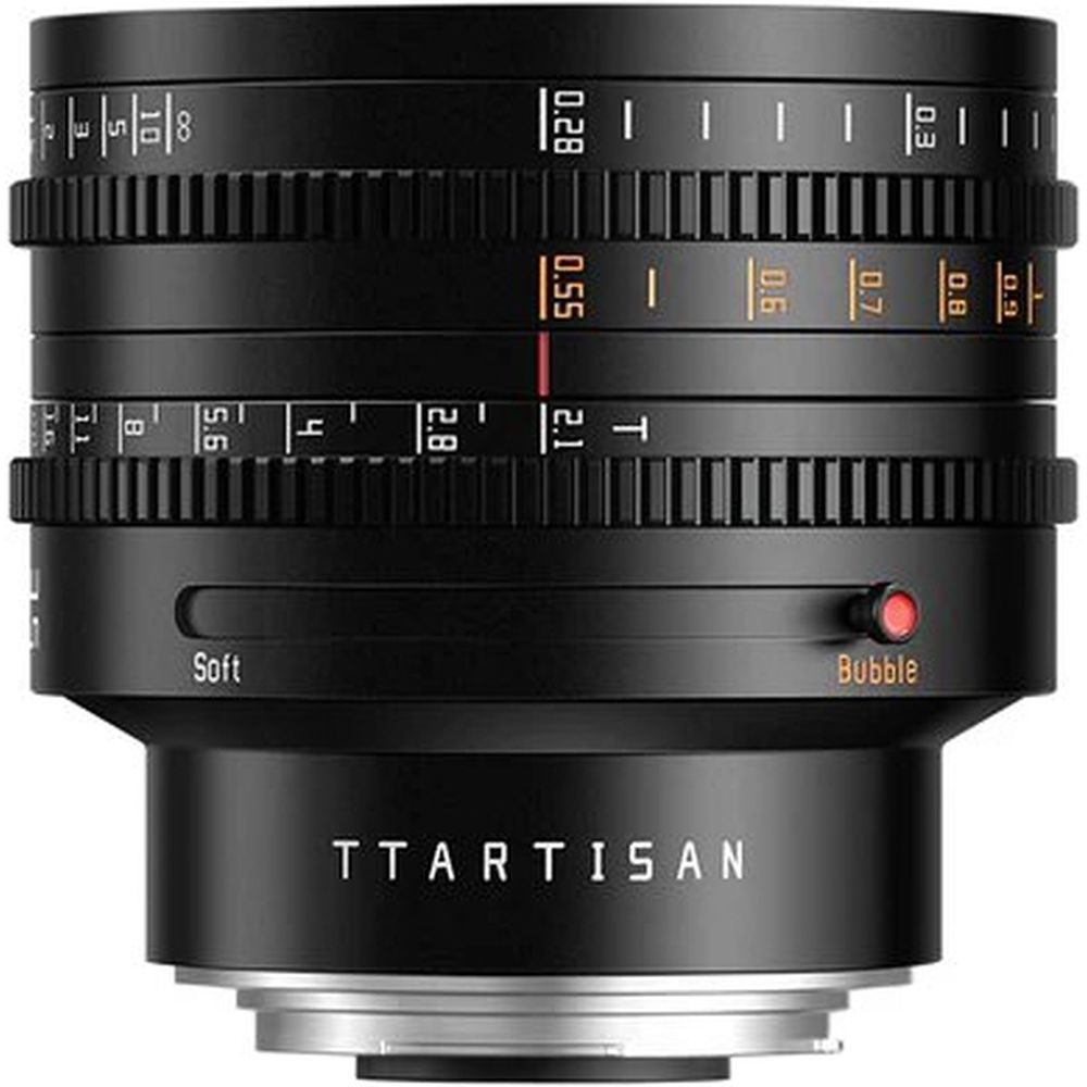 TTArtisan 35mm T2.1 Canon montura RF Negro