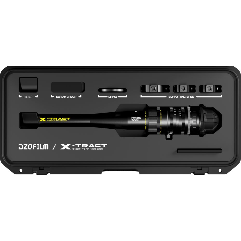 DZOFilm X-tract 18-28mm T8 Objetivo zoom FF Peri Sonda Macro montura PL (metro)