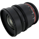 Samyang 16mm T2.2 VDSLR ED AS UMC CS II Nikon F (DX)