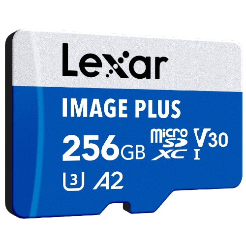 Lexar Image Plus 256GB MicroSD UHS-I V30 - R170 MB/s
