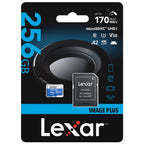 Lexar Image Plus 256GB MicroSD UHS-I V30 - R170 MB/s