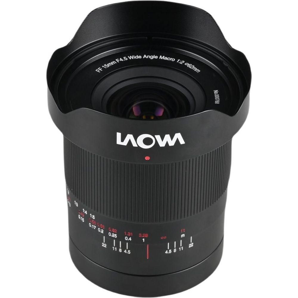 Laowa 15mm f/4.5 0.5xX Wide Angle Macro voor Sony FE