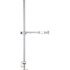 Amaran Verge Desk Clamp Stand Silber