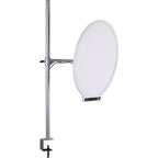 Amaran Verge Desk Clamp Stand Silber