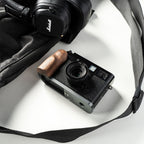 SmallRig 5394 L-förmige Montageplatte mit Holzgriff für FUJIFILM X halb, anthrazit