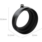 SmallRig 5215 Parasol para FUJIFILM X medio, negro