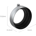 SmallRig 5393 Parasol para FUJIFILM X medio, plateado