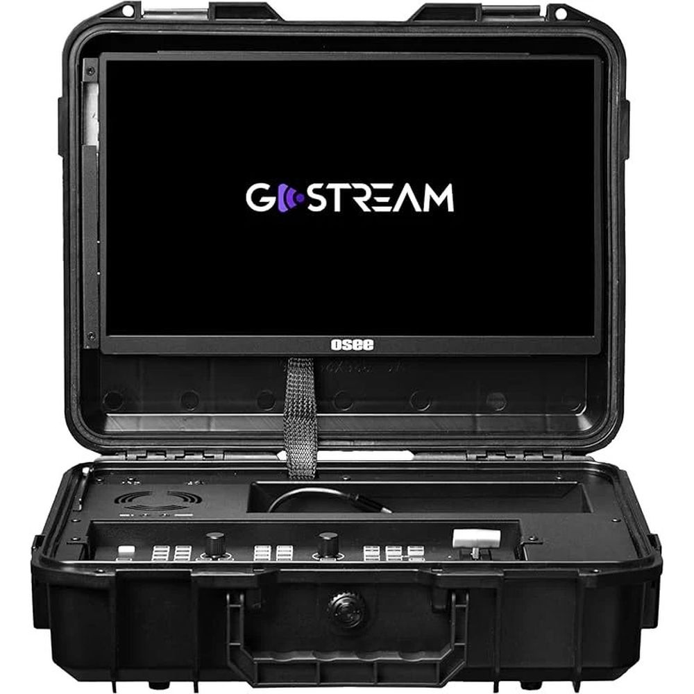 Osee Multicamera Conmutador de transmisión en directo con pantalla de 14 pulgadas