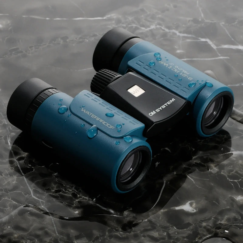 OM SYSTEM 8x21 RC II WP Binocolo - Blu