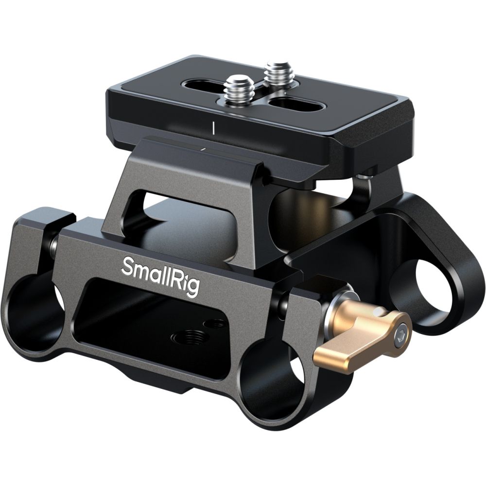SmallRig 5365 Arca-Type Mount Plate Kit mit 15mm Dual Rod Clamp