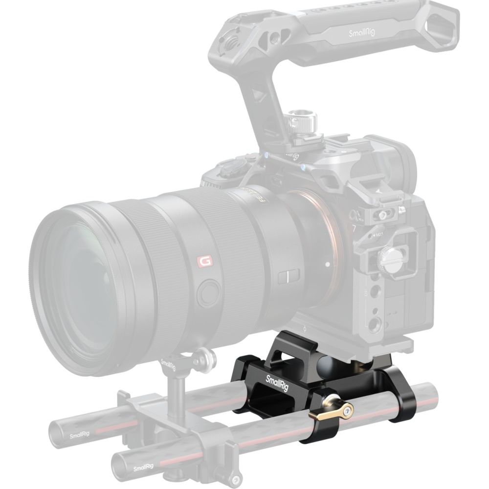 SmallRig 5365 Arca-Type Mount Plate Kit mit 15mm Dual Rod Clamp