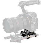 SmallRig 5365 Arca-Type Mount Plate Kit mit 15mm Dual Rod Clamp