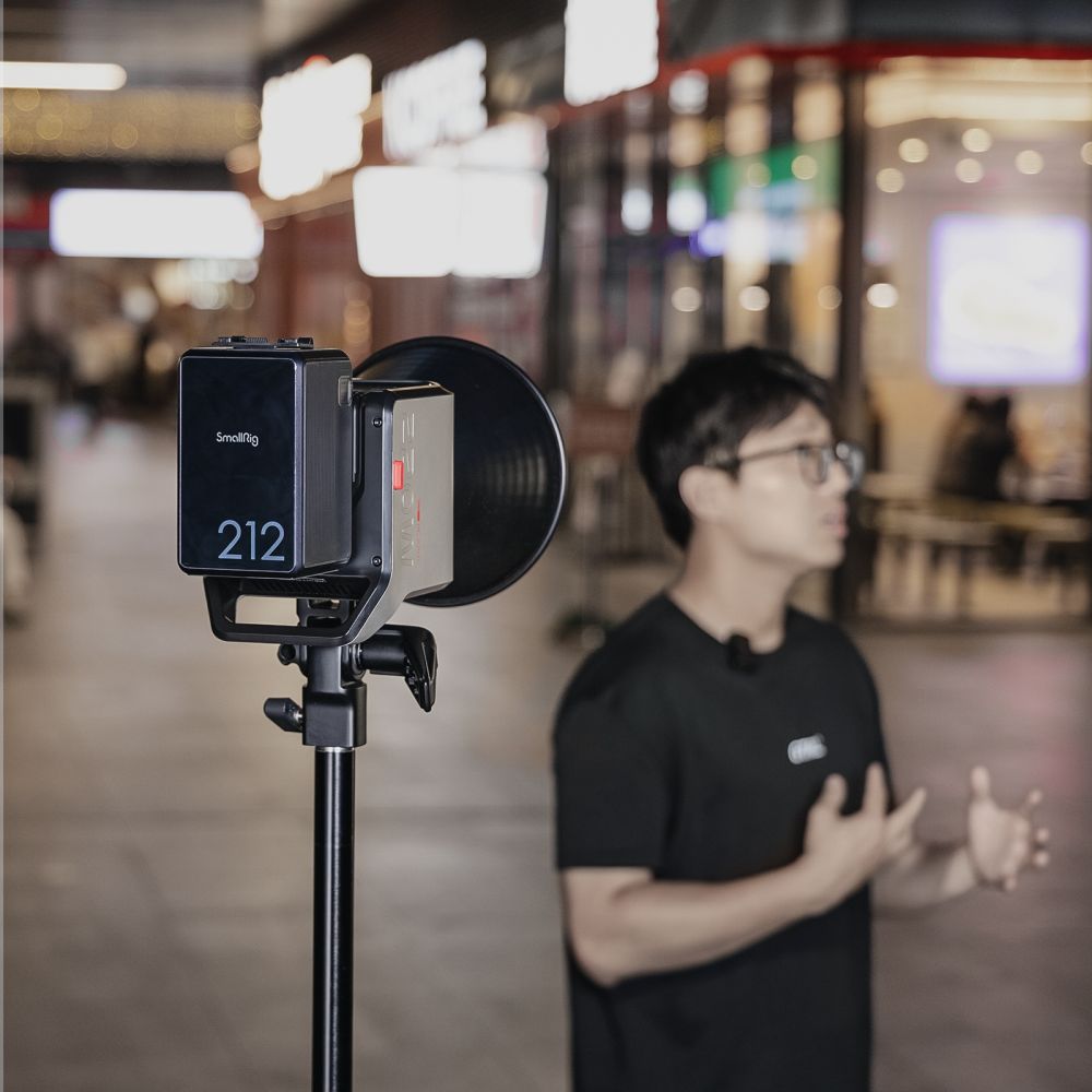 SmallRig Luz de vídeo LED COB RGB 5098 RC 220C (UE)