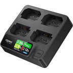 Accsoon TopRig 100W 4-Bay NP-FZ100 Schnell-Ladegerät