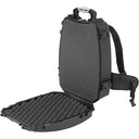 HPRC 3600 Mochila negra con asa naranja + espuma cúbica