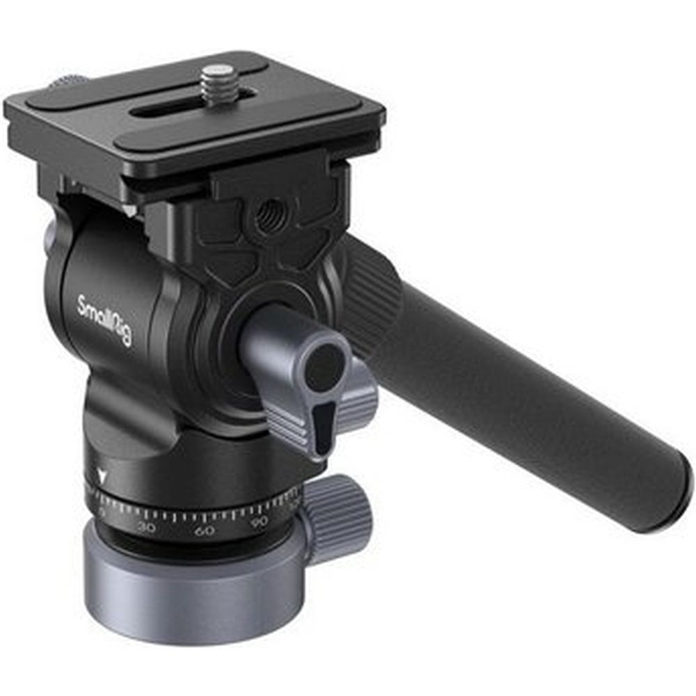 SmallRig 4170B Placa de montaje de cabezal de vídeo con base niveladora CH2