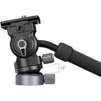 SmallRig 4170B Placa de montaje de cabezal de vídeo con base niveladora CH2