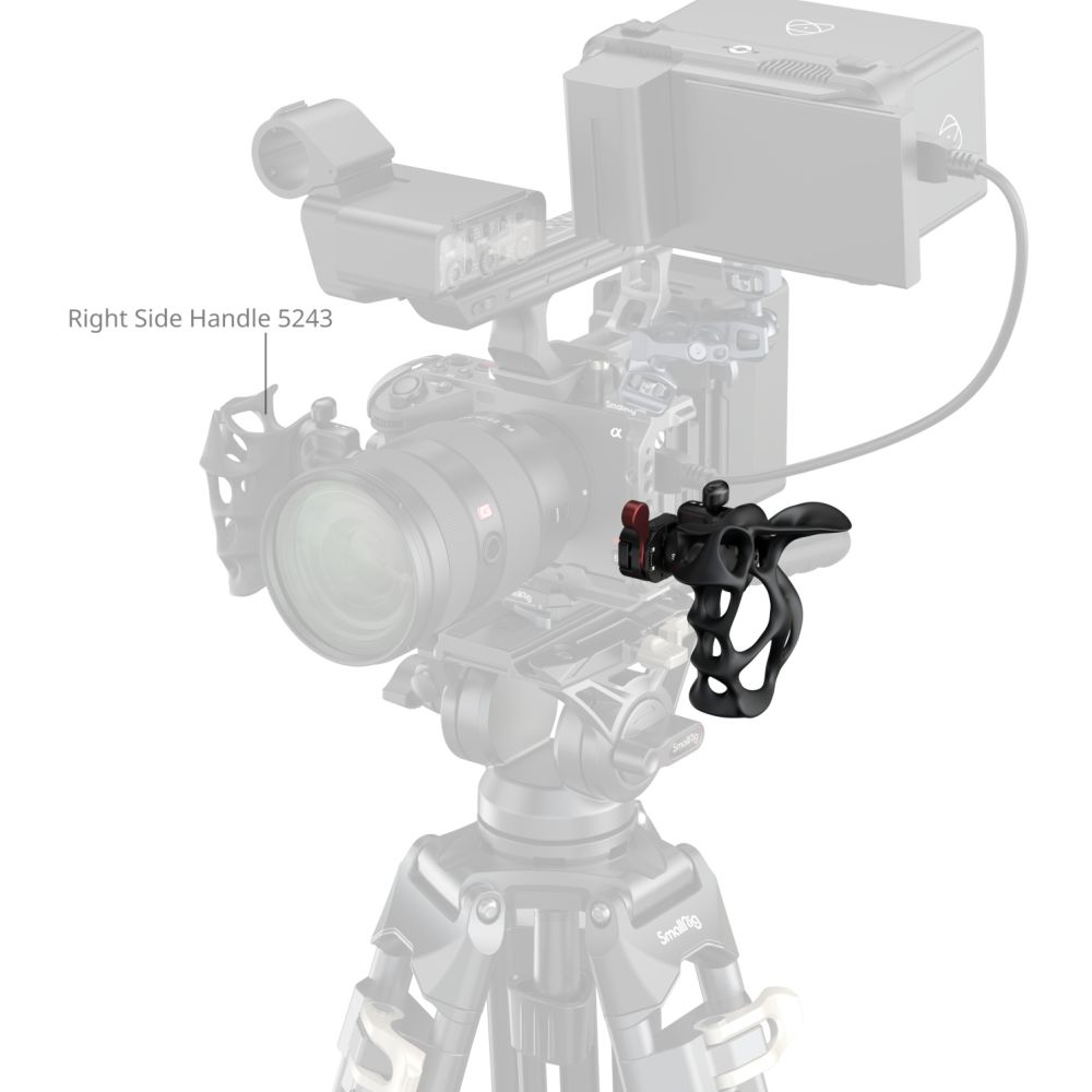 SmallRig 5242 Manche à liquide de la série "ImageGrip" avec pince NATO (côté gauche)