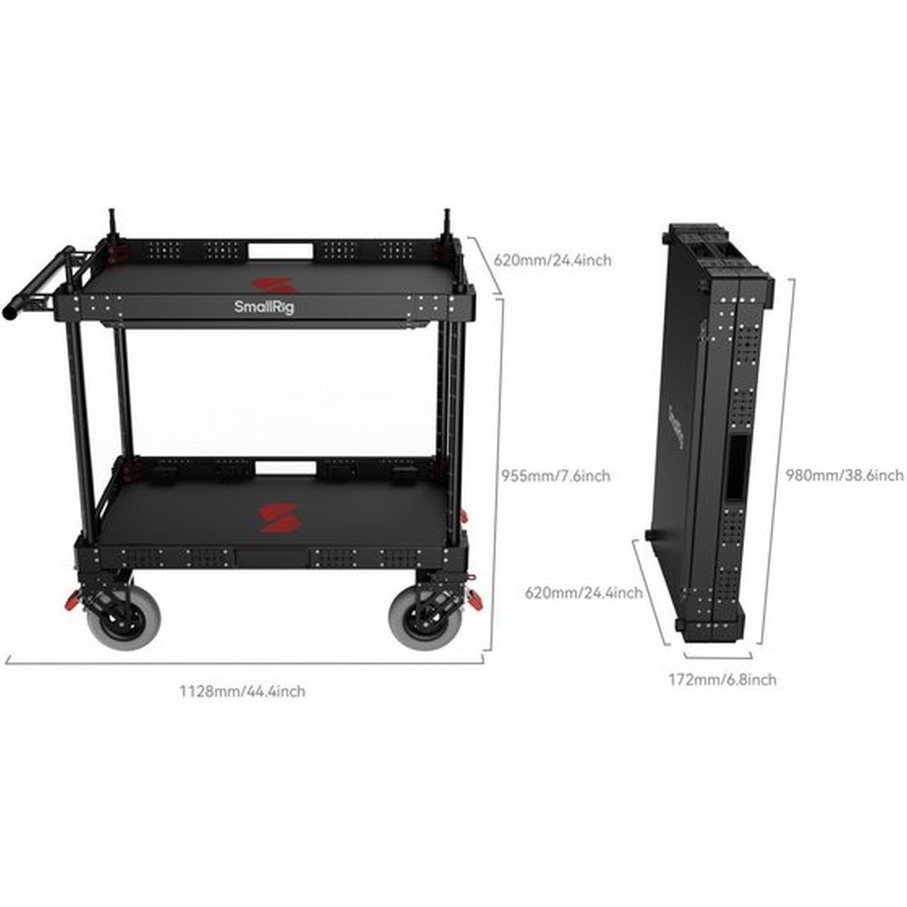 SmallRig MD4573 Chariot léger de 36" pour caméra de production vidéo