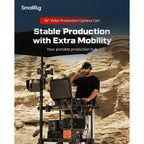 SmallRig MD4573 Chariot léger de 36" pour caméra de production vidéo