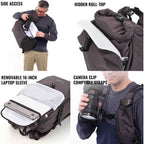 Shimoda Rucksack Sidecountry 28 Starter Kit - schwarz/weiß - 520-351